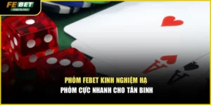 Phỏm Febet – Kinh Nghiệm Hạ Phỏm Cực Nhanh Cho Tân Binh