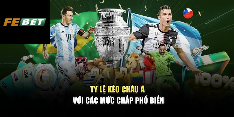 Kèo Châu Á - Cách Hiểu Đúng Và Soi Tỷ Lệ Chuẩn Xác Tại FEBET 1 Tỷ lệ kèo Châu Á với các mức chấp phổ biến